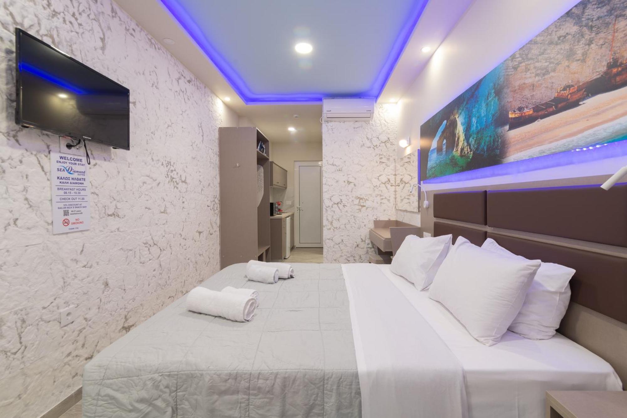 Sea Diamond Suites Лаганас Экстерьер фото